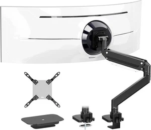 PUTORSEN Heavy Duty Monitor Arm Stand Desk Mount 17"-57" LED Screens Gas Spring - Picture 1 of 8