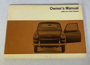 Vintage 1966 & 1967 Original Volkswagen OWNERS MANUAL Fastback Squareback CLEAN! - Picture 1 of 10