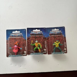 He-man Masters Of The Universe Micro Collection Action Figures Set of 3 Mattel - Picture 1 of 4