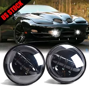 For Pontiac Firebird Trans Am 1993-2002 -4.5" Spot LED Fog Lights Passing Lamp - Picture 1 of 6