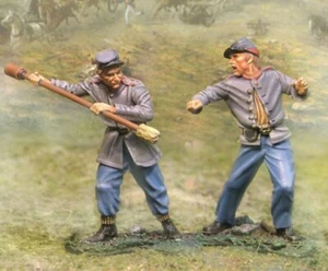 THE COLLECTORS SHOWCASE CIVIL WAR CONFEDERATE CS00448 CANNON IGNITOR & SWABBER - Picture 1 of 1