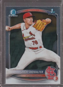 Zac Showalter 2025 Bowman Chrome 1st Bowman Cardinals - Bild 1 von 2