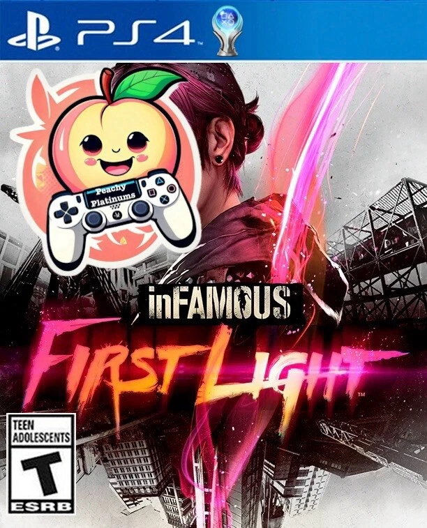 InFamous: First Light PS4 платиновый трофей сервис - Изображение 1 из 1