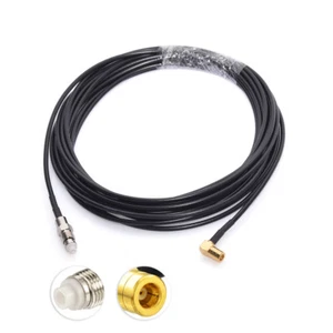 DAB Car Radio Aerial Antenna extension cable 5 Metre FME Female to SMB Female RA - Picture 1 of 2