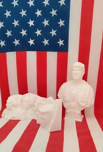 MAGA2024 Set 6"Rushmore + 5"Statue Bust God Emperor President Donald Trump +🎁🎁 - Picture 1 of 5