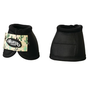 Weaver Ballistic No-Turn Bell Boots, Pair 35-4277, Large, Black/Cactus-P22 - Picture 1 of 1