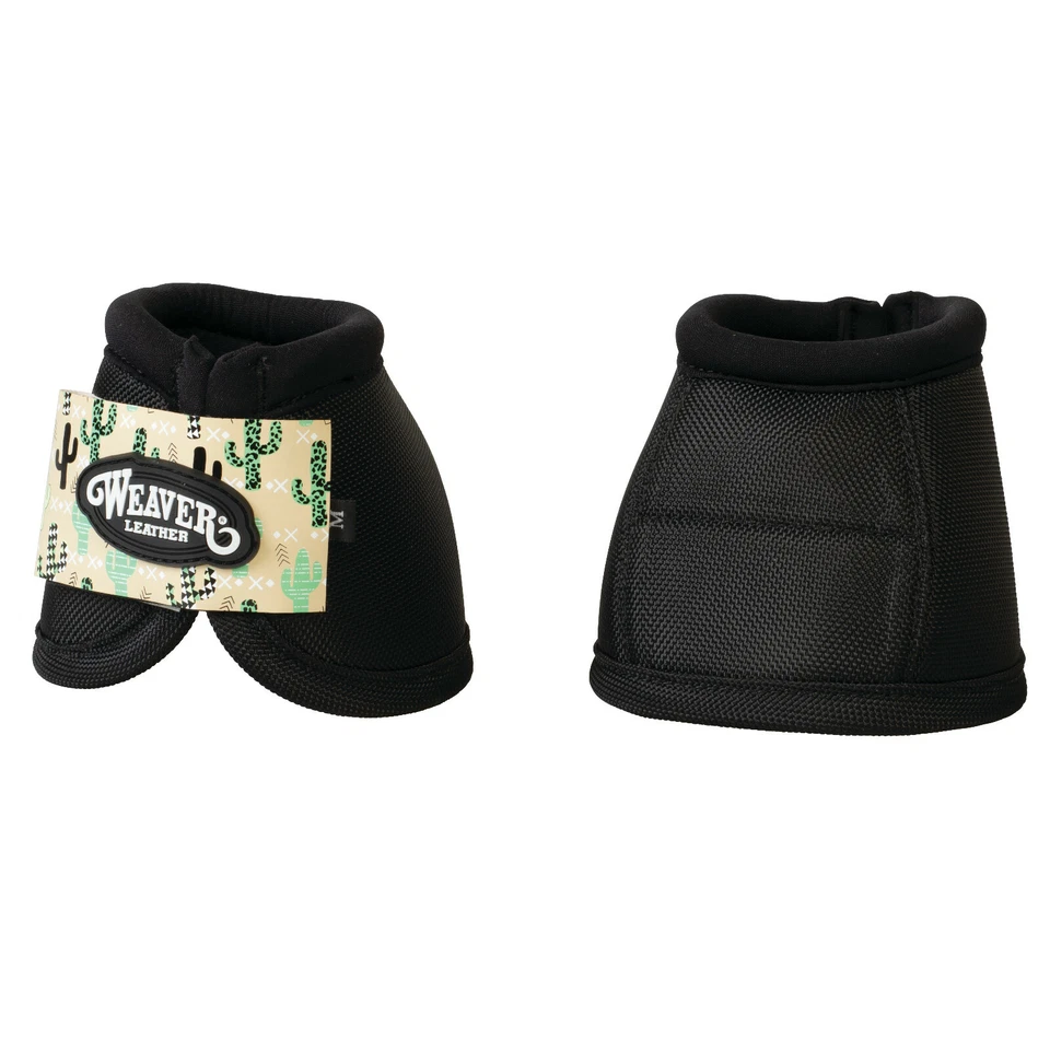 Weaver Ballistic No-Turn Bell Boots, Pair 35-4277, Large, Black/Cactus-P22 - Image 1 of 1