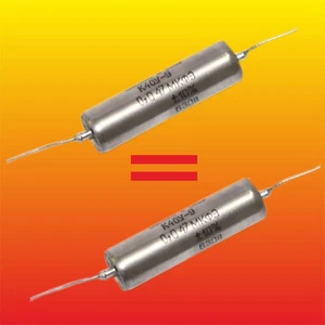 0.047 uF 47 nF 630V PAR EMPAREJADO PAPEL EN ACEITE PIO CONDENSADORES DE AUDIO K40Y-9 K40U-9 - Imagen 1 de 2