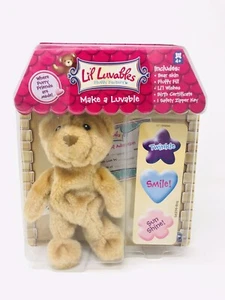 LI'L LUVABLES Fluffy Factory Stuff-A-Bear “Make A Luvable” - Picture 1 of 8