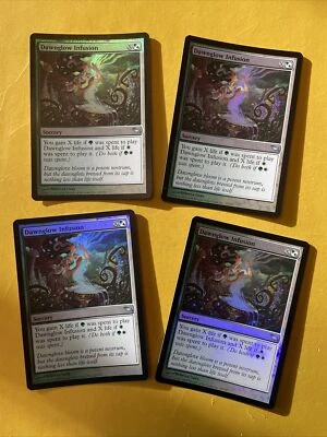 MTG - 4 Copies Of Dawnglow Infusion - FOIL - Shadowmoor - NM/MT - Brandy New! - Image 1 of 2