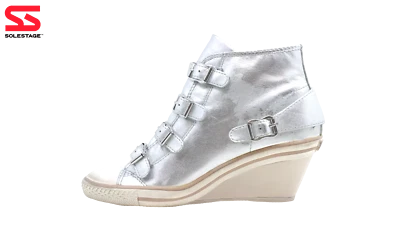 Ash Genial Metallic Silver Sneaker (W) (350031-SILVER) Women's Size EU 35-39 - Image 1 of 4