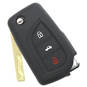 Custodia chiave case per Toyota Auris Corolla Reiz Avensis Verso Yaris Aygo Rav4 - Foto 1 di 4
