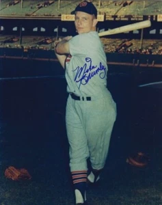 Signed  8x10  MIKE BRUMLEY  Washington Senators Autographed photo - COA - Picture 1 of 1
