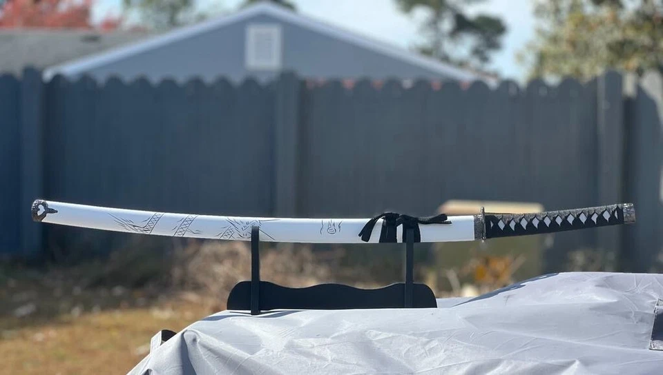 Last Samurai 日本剑 Katana 带自由支架(原版) — 第 1/3 张图片