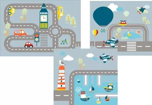 Flexa 8320235 Textil Spielvorhang Transport - Bild 1 von 1