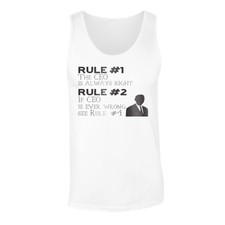 rule 1 the ceo is always right   Men's T-Shirt/Tank Top cc570m