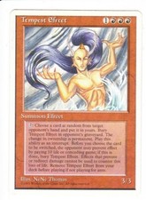 MTG  4TH. Edition  TEMPEST EFREET