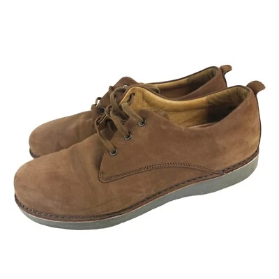 Zapatos cómodos informales Samuel Hubbard Free de cuero nobuck marrón M1100-011 talla 13M Foto 1 de 4