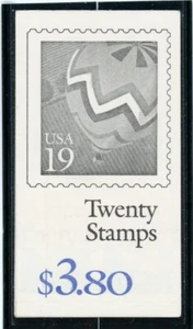 Globo aerostático US 2530a BK187 19c - Bkt plegado de 20 - MNH - 1991 - Imagen 1 de 1