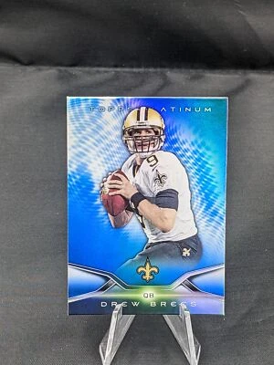 2014 Topps Platinum Drew Brees Blue #18 QTY - Image 1 of 2