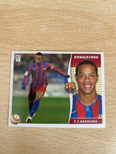 2006-2007 Panini Liga Este Ronaldinho Sticker #80 Barcelona Mint