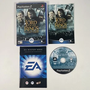 The Lord Of The Rings The Two Towers PS2 Playstation 2 EA Games Vintage Game PAL - Picture 1 of 10