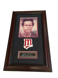 Fabulous HOF Rod Carew signed Foto gerahmt - Bild 1 von 11