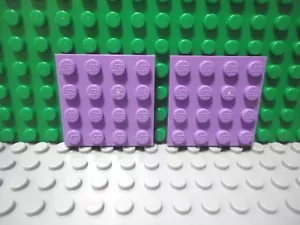 Lego 2 Mediana Lavanda 4x4 Placa Base NUEVA - Imagen 1 de 1