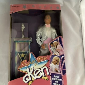 SUPERSTAR KEN BARBIE DOLL 1988 MATTEL - Picture 1 of 14