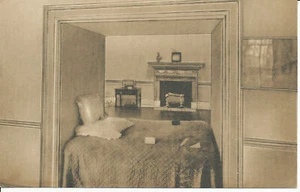 PC34117 Das Original Alkovenbett in Monticello. Thomas Jefferson. The Albertype - Bild 1 von 2