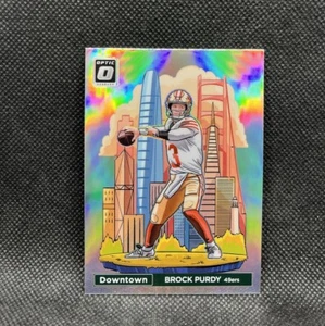 Brock Purdy Downtown 2024 Panini Donruss Optic Football #4 Case Hit 49ers Prizm - Picture 1 of 2