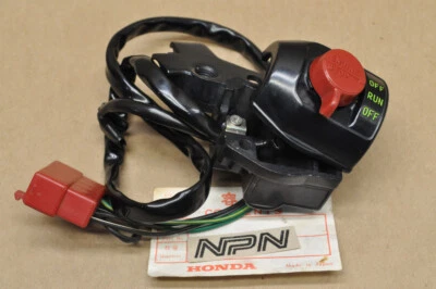 NOS Honda 1978 CB400 TI Hawk Engine Run Stop Off Kill Switch 35130-413-671 - Image 1 of 4