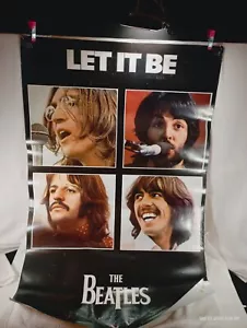 Poster Funky Vintage 2002 I Beatles Let It Be 9070 - Foto 1 di 5