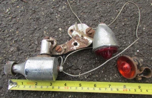 Vintage Miller Fahrradlicht Miller Fahrradlicht & andere kleine Glühbirnen - Bild 1 von 5