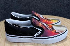 VANS Kids Classic Slip-On Shark Sunset Shoes Size 13 - Picture 1 of 10