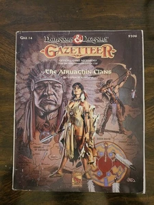 Gazetteer The Atruaghin Clans GAZ 14 1991 Basic D&D TSR 9306 Original No Map - Bild 1 von 12