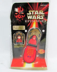 Rare Star Wars Episode 1 Queen Amidala Compact Phone Tiger 88-315 Year 1999 - Picture 1 of 2