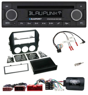 Blaupunkt Lenkrad Bluetooth DAB CD USB Autoradio für Mazda MX 5 NC 2009-2015 akt - Bild 1 von 4