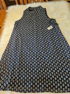 Nuovo! Abito da donna senza maniche Tommy Hilfiger taglia 12 - vendita al dettaglio $99 JU25-4 - Foto 1 di 17