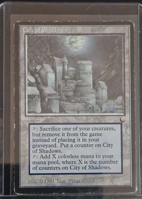 1994 Magic the Gathering The Dark City of Shadows Expansion/Rare #116 - Image 1 of 2