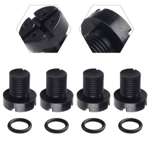 Bleed Screws Screw 4Pcs Car Parts Overflow Coolant Expansion Radiator Screw - Picture 1 of 12