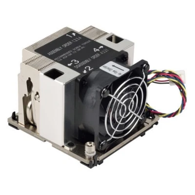 Supermicro Intel Socket FCLGA3647-0 (Square) 2U Active Cooler, SNK-P0068AP4 - Image 1 of 3