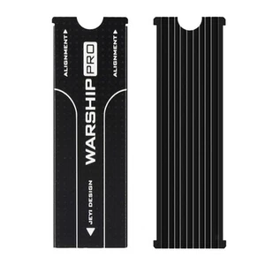 Staubdichter SSD-Kühlkörper Mit Wärmeleitpad Für M.2 NGFF PCIE NVMe 2280 SSD - Afbeelding 1 van 6