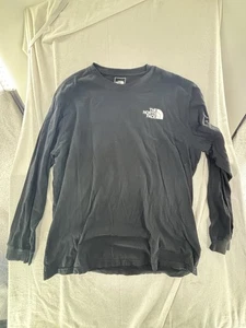 The North Face Langarm T-Shirt Herren XXL Schwarz Erwachsene Baumwolle - Bild 1 von 6