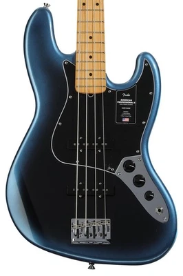 Fender American Professional II Jazz Bass - Dark Night with Maple Fingerboard - Image 1 of 4