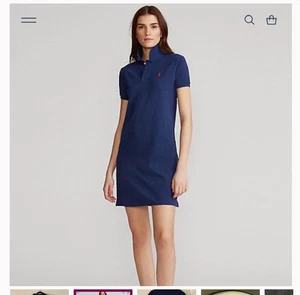 Polo Ralph Lauren The Mesh Minikleid Navy Gr. S Petite in sehr gutem Zustand - Bild 1 von 8