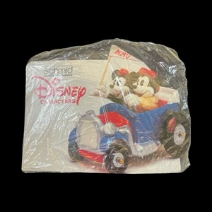 Schmid Walt Disney Productions Store Countertop Display Sign Mickey Minnie - Picture 1 of 5