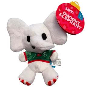Bark Box Dwight Elefant weiß Weihnachtspullover Plüsch Gr. S Hundespielzeug Neu mit Etikett - Bild 1 von 19