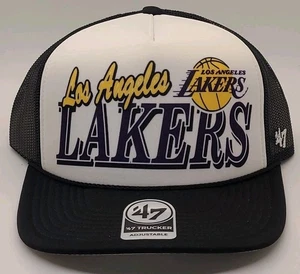 Gorra ajustable con cuerda de golfista marca 47 de Los Angeles Lakers NBA - Imagen 1 de 5