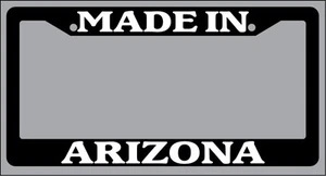 Black License Plate Frame Made in Arizona Auto Accessory 1059 - Picture 1 of 1